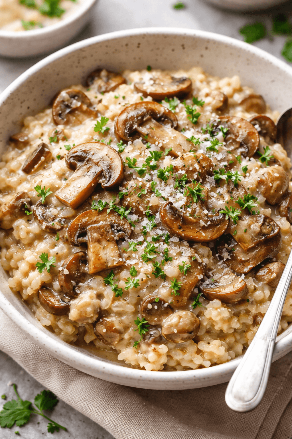 Paddenstoelenrisotto